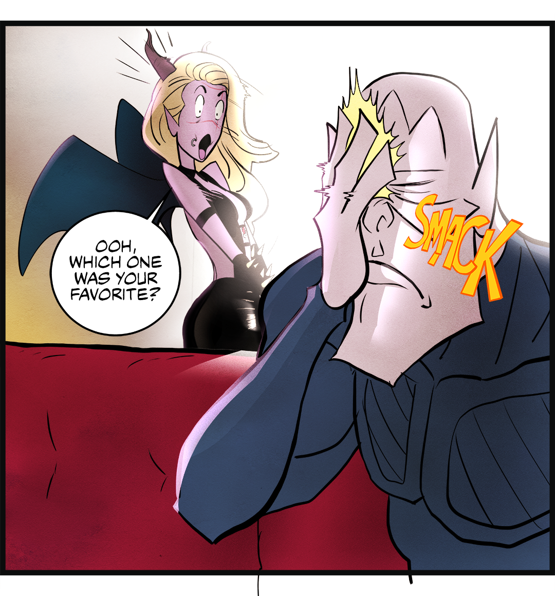 He REALLY Likes It panel 4